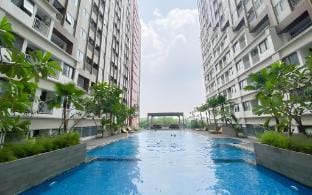 Best Studio Apt at LRT City Jatibening By Travelio Apartment in Jakarta