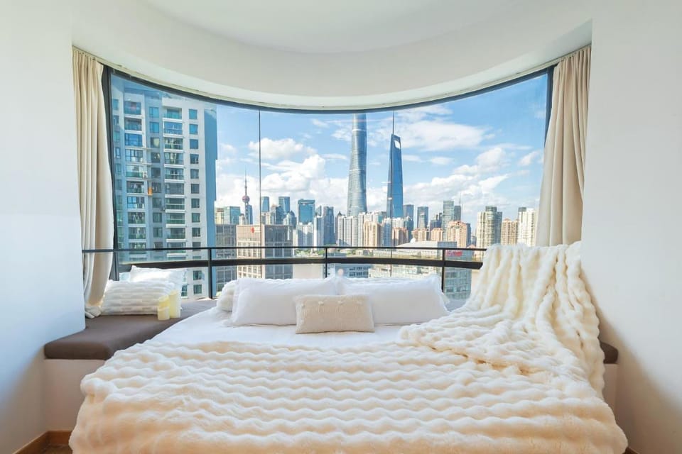 Zhome-HaiQi Garden Four Bedroom Apt with Bund View Apartment in Shanghai