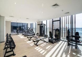 Cozy Studio with Big Terrace in Azizi Riviera Vacation rental in Dubai