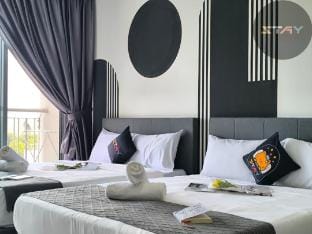 Teega 4Pax Stylish Comfort Studio Netflix BySTAY Vacation rental in Johor