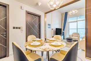 Near Miracle Garden | 1BR, Pool+Gym, Balcony Arjan Vacation rental in Dubai