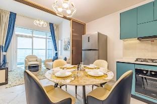 Near Miracle Garden | 1BR, Pool+Gym, Balcony Arjan Vacation rental in Dubai