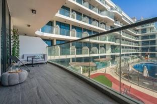Private Pool Paradise 2BR in Arjan Vacation rental in Dubai