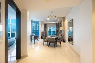 Luxe Living 1 BR with Stunning Sky Line Views Vacation rental in Dubai