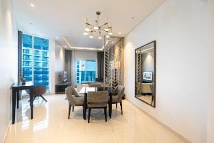 Luxe Living 1 BR with Stunning Sky Line Views Vacation rental in Dubai