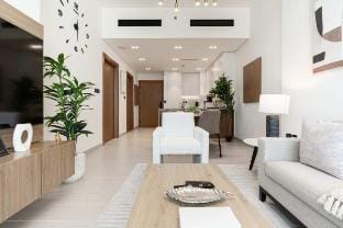 Luxury 1BR Haven Fully Furnished in JVC Vacation rental in Dubai