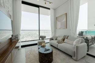 Stylish 2BR with Private Pool in JVC Vacation rental in Dubai