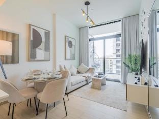 Luxury 1BR Haven in Binghatti Emerald - JVC Vacation rental in Dubai