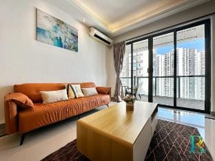 Campbell Suite. R&F @3BR 5Pax Near CIQ Vacation rental in Johor Bahru