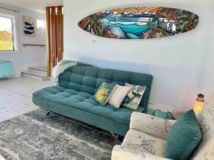 'White Caps' - Loft bed, ocean & mountain views Farm Stay in Kaikōura