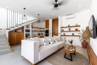 Modern 2BR Villa | Rooftop Steps to Canggu Beach Villa in North Kuta