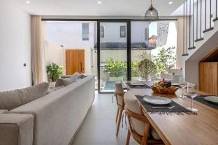 Modern 2BR Villa | Rooftop Steps to Canggu Beach Villa in North Kuta