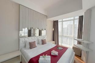 Modern Minimalist 2BR at Linden Apt By Travelio Apartment in Surabaya