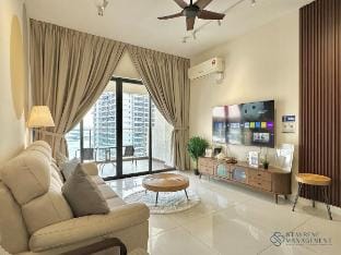 Country Garden•3BR/8pax/Balcony/Partial Seaview Apartment in Johor Bahru