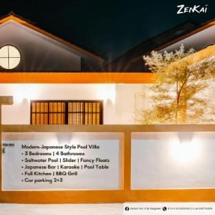 Zenkai Pool Villa Bangsaen Villa in Chon Buri Changwat