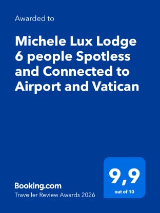 Michele Lux Lodge 6 pp easy to Airport and Vatican Apartment in Rome