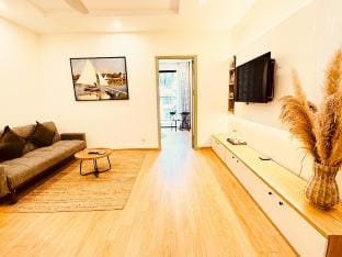 Airy View 1Br + sofa bed, Times City Complex Apartment in Laos