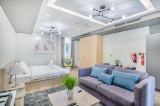 Modern Studio Apartment for 4 at Sadaf 8 near The Walk at JBR Apartment in Dubai