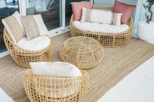 Bali-inspired 1-Bedroom Apartment for 4 in Business Bay Apartment in Dubai
