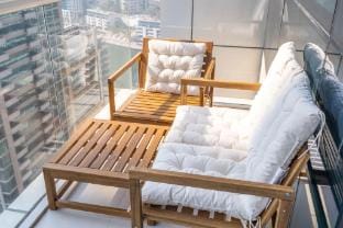 Majestic 1 Bedroom Flat Perfect for 4 in Marina Apartment in Dubai