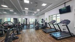 Bedroom in Marina with Stunning Ain Dubai View Apartment in Dubai
