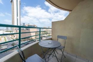 Bedroom in Marina with Stunning Ain Dubai View Apartment in Dubai