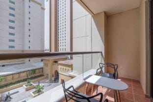 Modern JBR Apartment Sleeps 4 with Pool   Balcony Apartment in Dubai