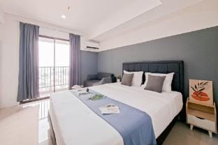 Grey Haven Studio Apt Anwa Residence By Travelio Apartment in Jakarta