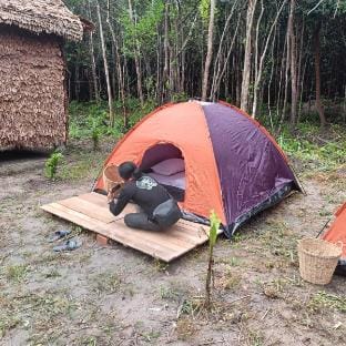 Tropical forest camping with local community. Vacation rental in Siem Reap Province