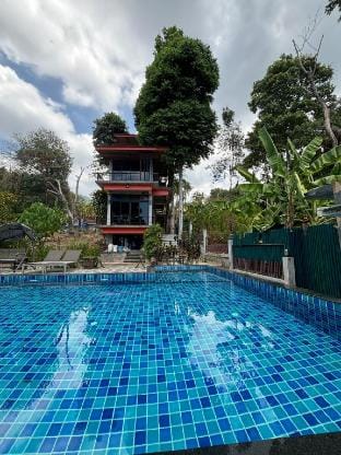 Double room with mountains and pool view Vacation rental in Ko Samui