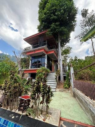 Double room with mountains and pool view Vacation rental in Ko Samui