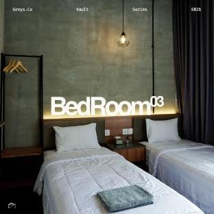 Vault 01 Villa by Greys Co Batu Panderman Vacation rental in Batu