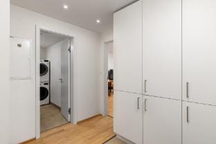 Elegant Prague Flat | Balcony, Workspace, Garage Apartment in Prague