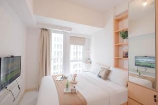 Peach Touch Studio Room Tokyo Riverside ByTravelio Apartment in West Java