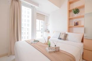 Peach Touch Studio Room Tokyo Riverside ByTravelio Apartment in West Java