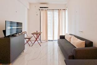 Cozy Pool View 2BR Sky House BSD Apt By Travelio Apartment in West Java