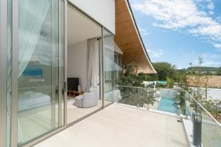 普吉岛Trinity5卧简约设计别墅•大白•花园泳池 Villa in Choeng Thale