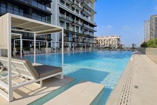JVC Apartment Sleeps 4 with Pool View Apartment in Dubai