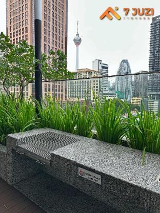 KL Quill Suite1R1B F13 NetflixHD1080 Infinity Pool Apartment in Federal Territory of Kuala Lumpur