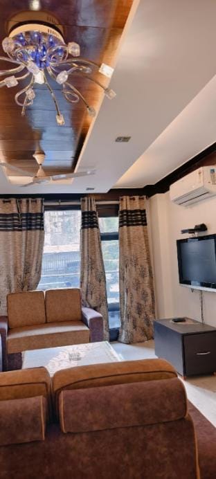 2 BHK near M Block Market GK-1 by HostMyStay Vacation rental in New Delhi