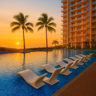 Stunning 2BR with Sunset View near Okada Vacation rental in Pasay