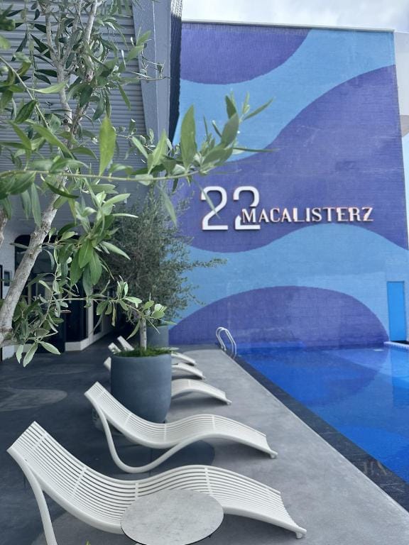 Cozy studio with Komtar view at 22 Macalisterz Apartment in George Town