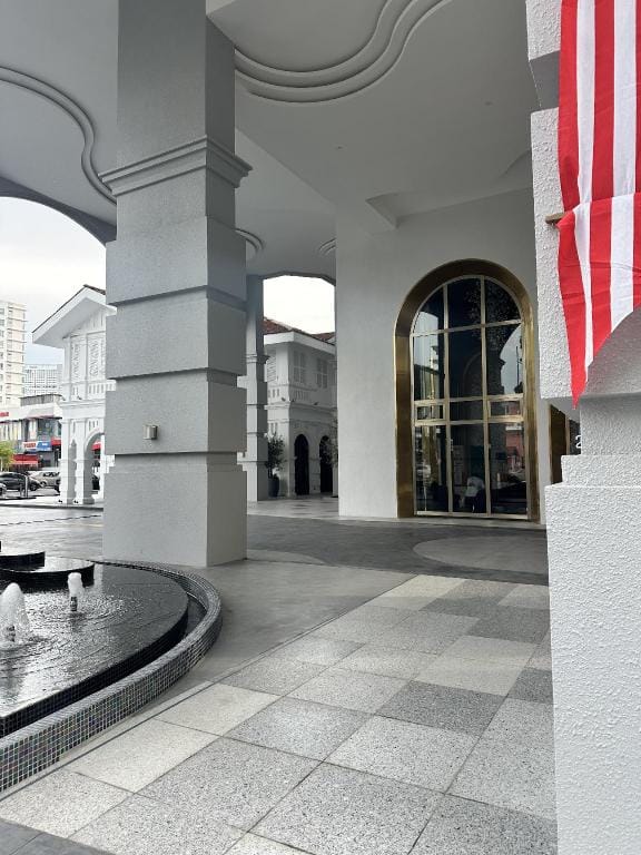 Cozy studio with Komtar view at 22 Macalisterz Apartment in George Town