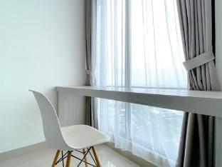 White Toned Studio at LRT City Bekasi By Travelio Apartment in West Java
