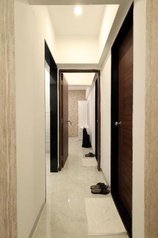 Mumbai 1BHK | Living Room + Kitchen | Near Airport Apartment in Mumbai