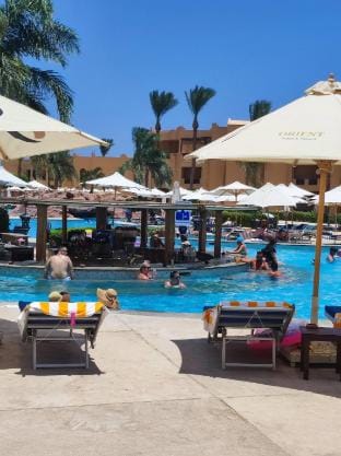 Chalet Stella Makadi Aquapark Private beach wifi Apartment in Hurghada