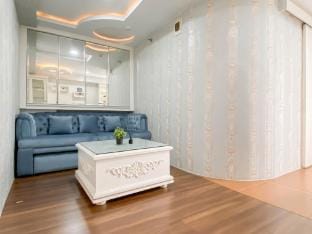White Accent 1BR at Bassura City Apt By Travelio Apartment in Jakarta