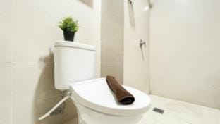 Soft Neutral Studio at B Residence Apt By Travelio Apartment in West Java