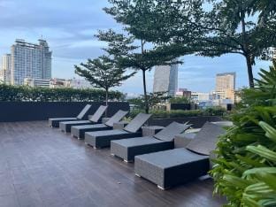 Queensizedbed|30sqmstudio|BaselinePrestige  Apartment in Cebu City