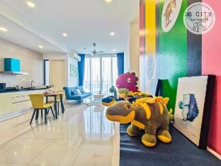 D'Pristine Dinosaur Suites (WIFI) by RR JBcity Vacation rental in Johor